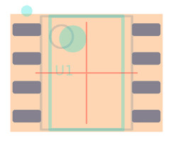 OPA2333AIDR脚印 OPA2333AIDR脚印