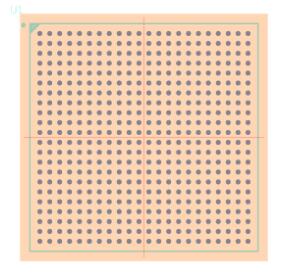 XC6VLX130T-2FFG484I脚印 XC6VLX130T-2FFG484I脚印