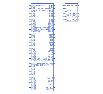STM32F207VGT6符号